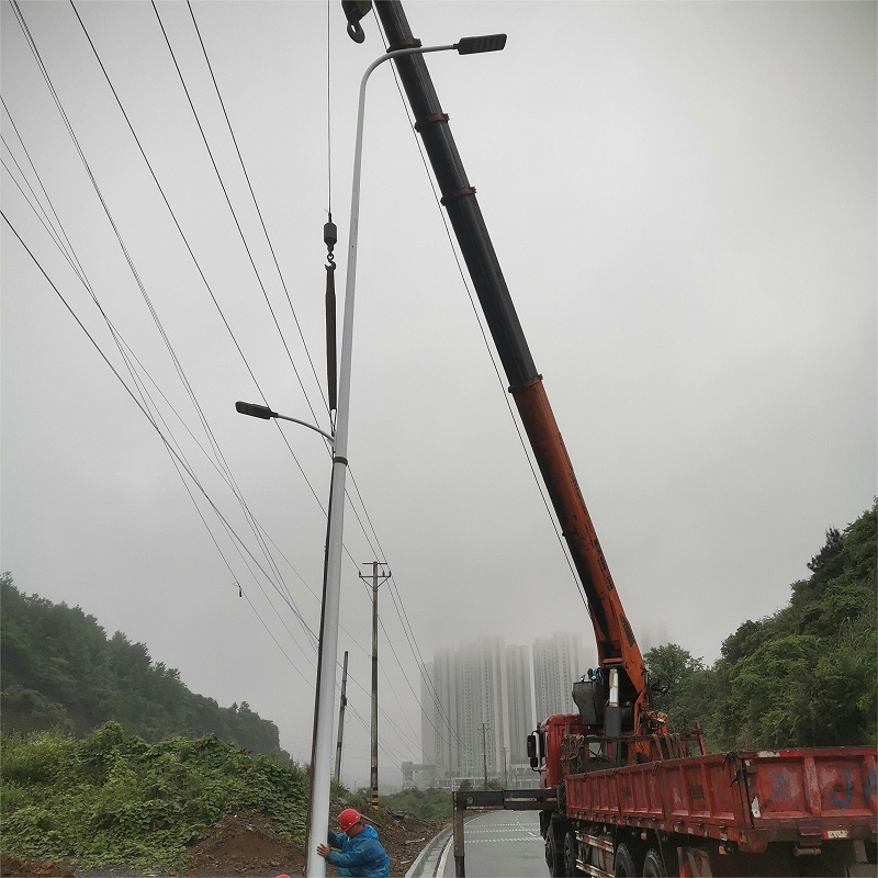 高低臂路灯
